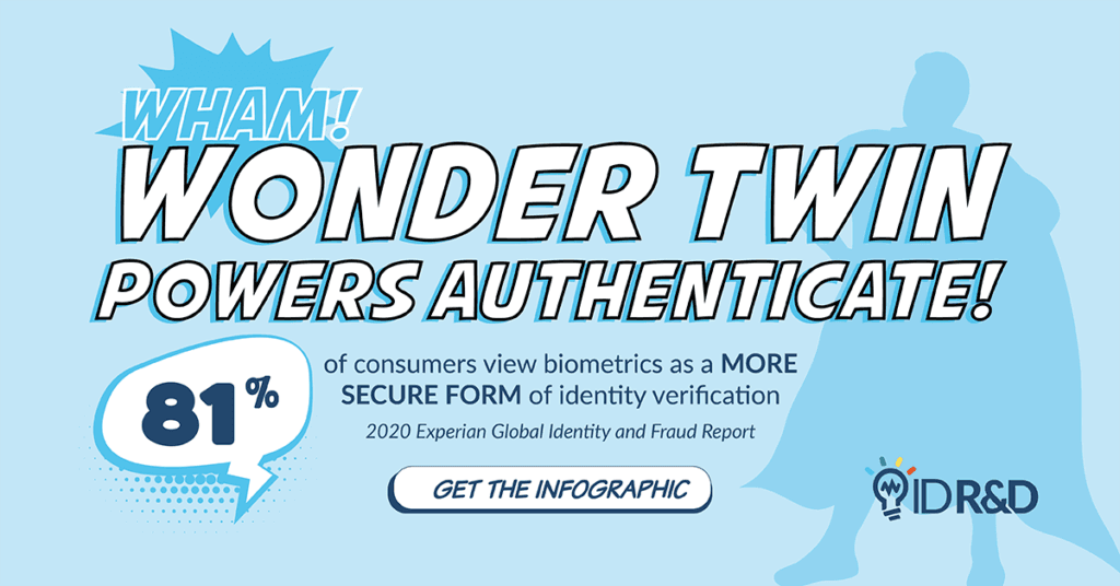 Biometric Superhero Infographic