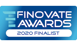 Finovate Awards Finalist Badge 2020