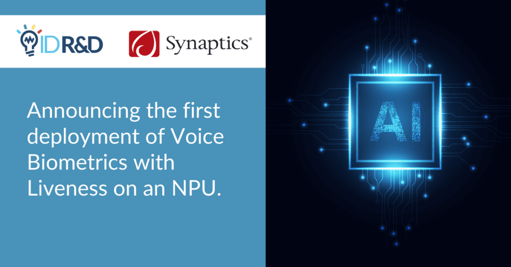 Voice Biometrics on NPU