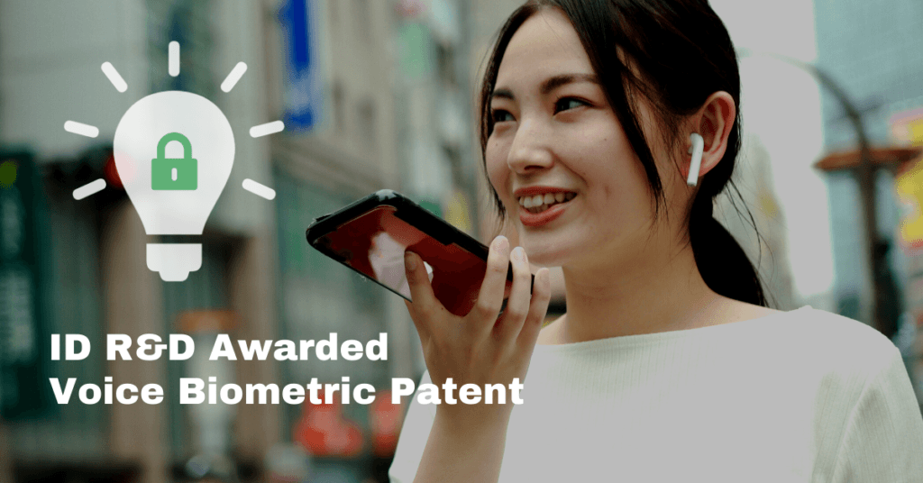Voice Biometric Patent Awarded